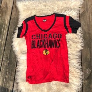 (2/$15) Chicago Blackhawks Sequin New Era top
